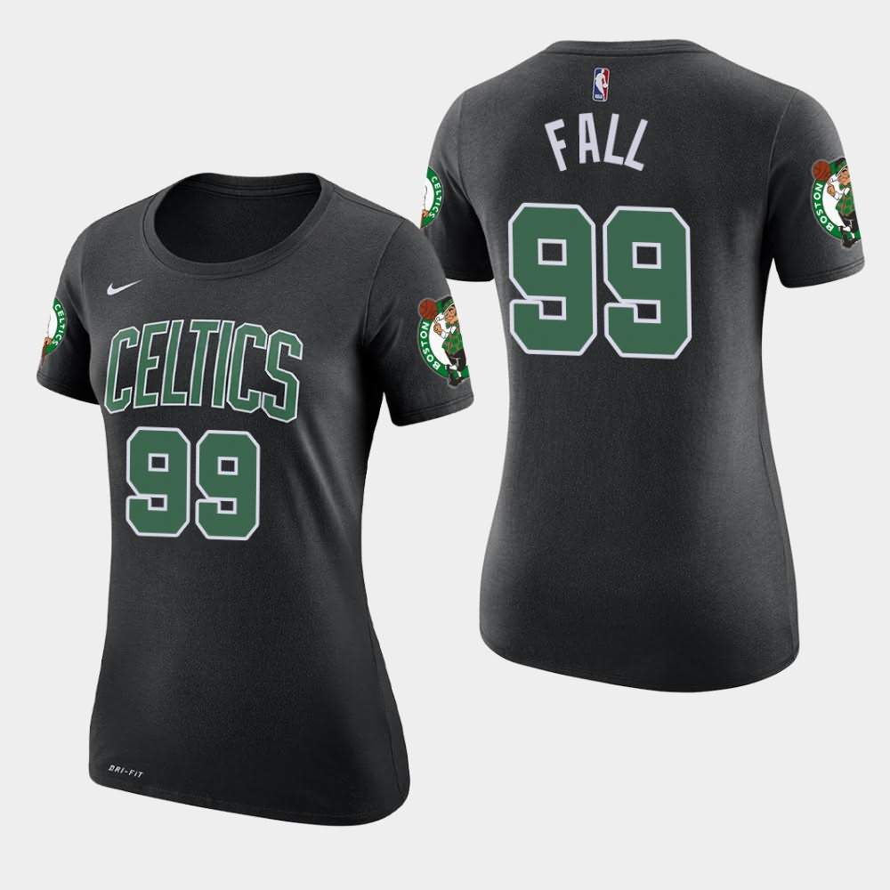 Women's Boston Celtics #99 Tacko Fall Black 2019-20 Statement T-Shirt MPE28E8L