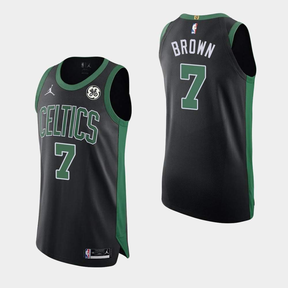 Youth Boston Celtics #7 Jaylen Brown Kelly Green Performance Long