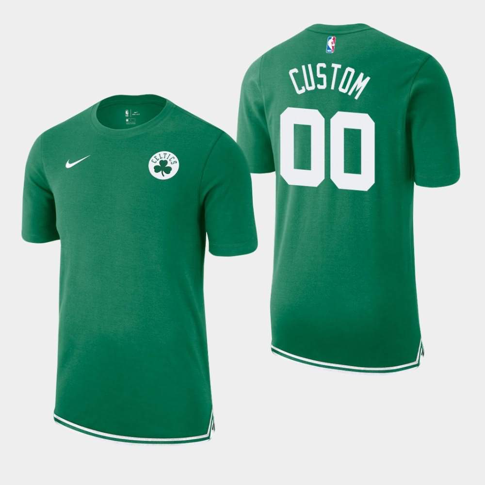 Men's Boston Celtics #00 Custom Kelly Green DNA Essential Uniform T-Shirt DTS68E7J