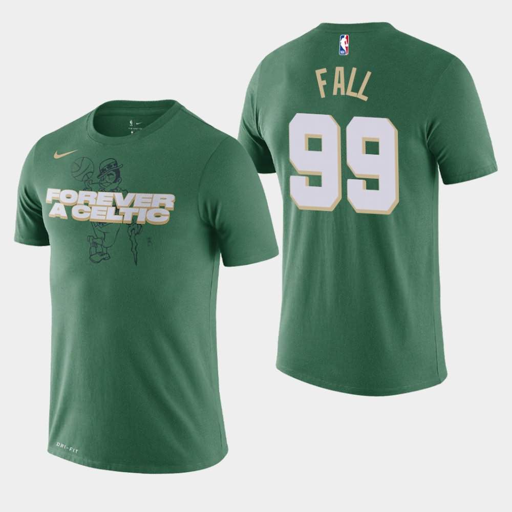Men's Boston Celtics #99 Tacko Fall Green Forever A Celtic Dri-FIT T-Shirt EVO00E0C