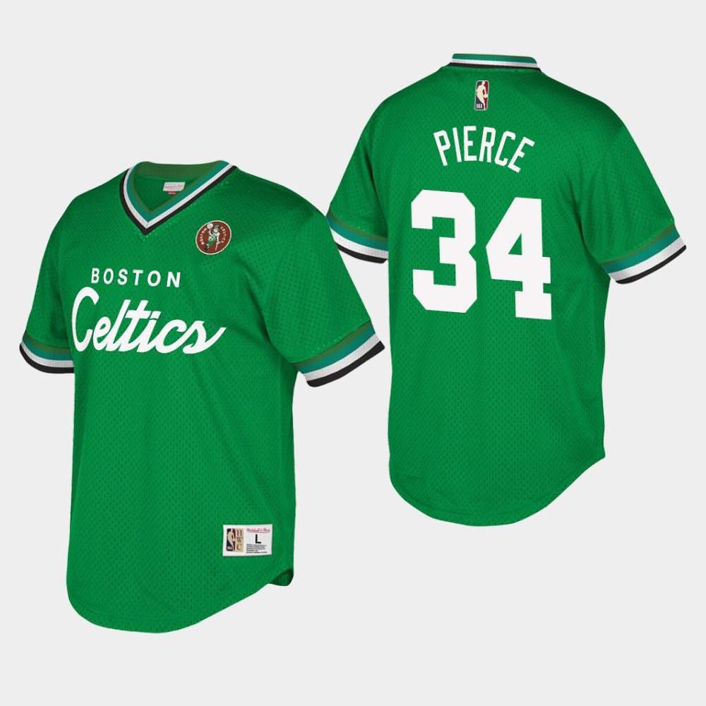 Boston Celtics #34 Paul Pierce 1914-15 Hardwood Classics D'funkd Jersey XXL